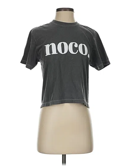 Pre-owned Comfort Colors Short Sleeve T-shirt In Gray