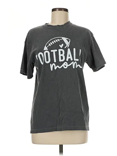 Pre-owned Comfort Colors Short Sleeve T-shirt In Gray