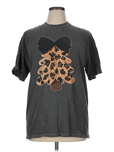 Pre-owned Comfort Colors Short Sleeve T-shirt In Gray