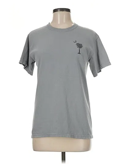 Pre-owned Comfort Colors Short Sleeve T-shirt In Gray