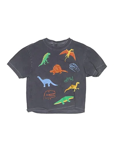 Pre-owned Comfort Colors Kids' Short Sleeve T-shirt In Gray