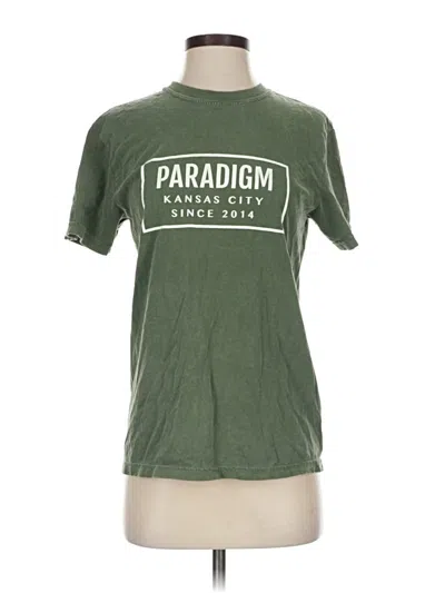 Pre-owned Comfort Colors Short Sleeve T-shirt In Green
