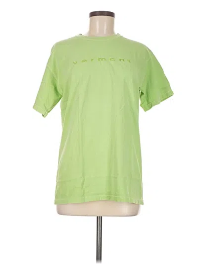Pre-owned Comfort Colors Short Sleeve T-shirt In Green