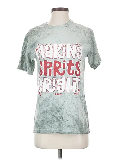 Pre-owned Comfort Colors Short Sleeve T-shirt In Green