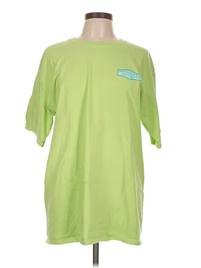 Pre-owned Comfort Colors Short Sleeve T-shirt In Green