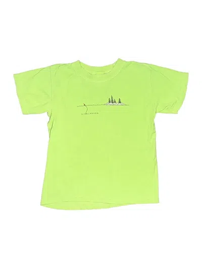 Pre-owned Comfort Colors Kids' Short Sleeve T-shirt In Green