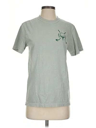 Pre-owned Comfort Colors Short Sleeve T-shirt In Green