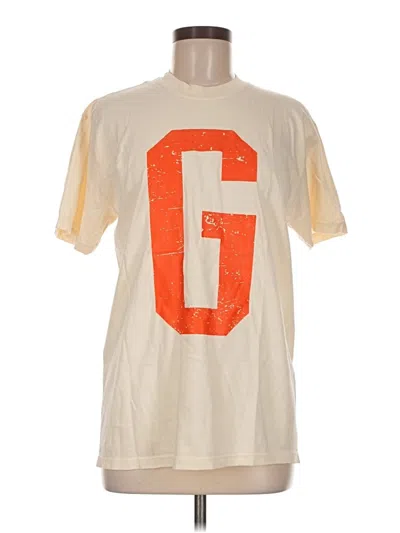 Pre-owned Comfort Colors Short Sleeve T-shirt In Ivory