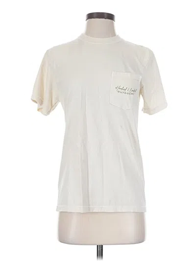 Pre-owned Comfort Colors Short Sleeve T-shirt In Ivory