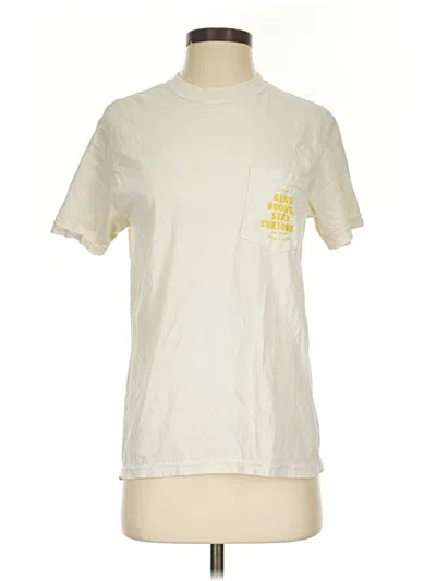 Pre-owned Comfort Colors Short Sleeve T-shirt In Ivory
