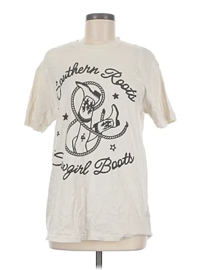 Pre-owned Comfort Colors Short Sleeve T-shirt In Ivory