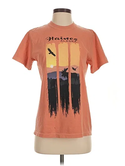 Pre-owned Comfort Colors Short Sleeve T-shirt In Orange