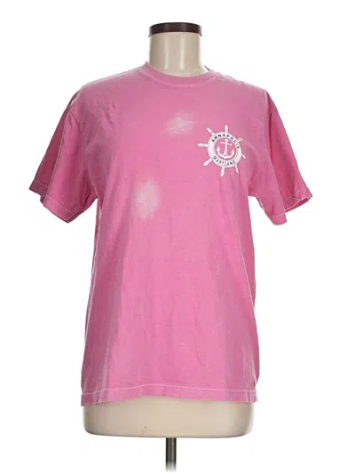 Pre-owned Comfort Colors Short Sleeve T-shirt In Pink