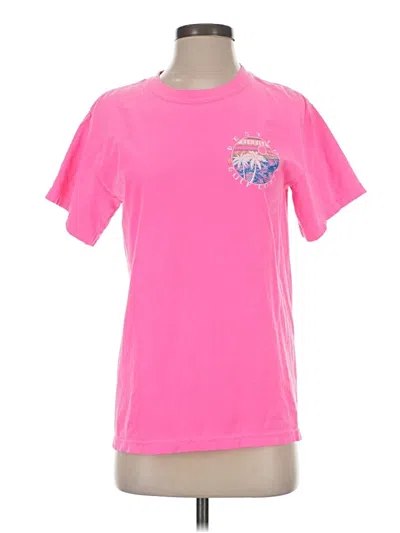 Pre-owned Comfort Colors Short Sleeve T-shirt In Pink