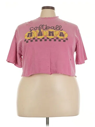 Pre-owned Comfort Colors Short Sleeve T-shirt In Pink