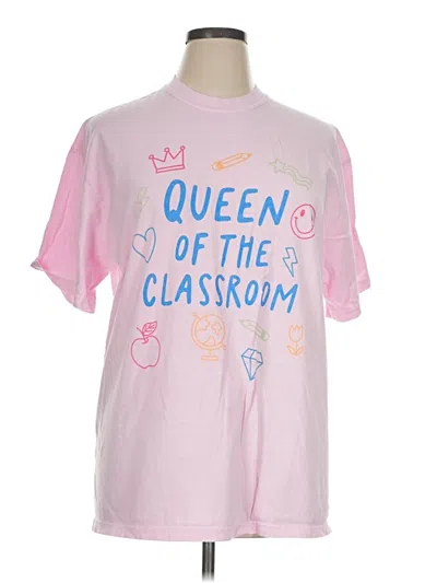 Pre-owned Comfort Colors Short Sleeve T-shirt In Pink