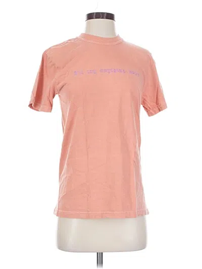 Pre-owned Comfort Colors Short Sleeve T-shirt In Pink
