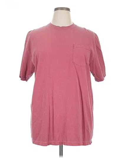 Pre-owned Comfort Colors Short Sleeve T-shirt In Red