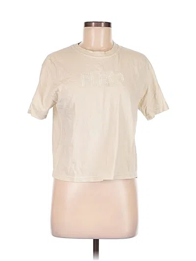 Pre-owned Comfort Colors Short Sleeve T-shirt In Tan