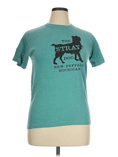 Pre-owned Comfort Colors Short Sleeve T-shirt In Teal