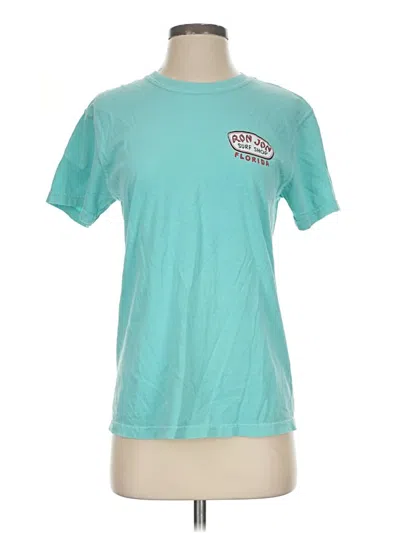 Pre-owned Comfort Colors Short Sleeve T-shirt In Teal