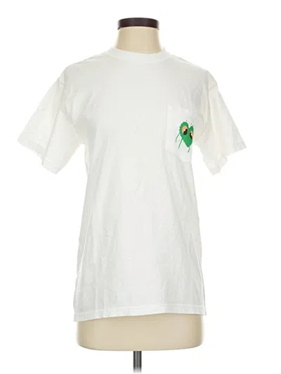Pre-owned Comfort Colors Short Sleeve T-shirt In White