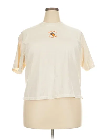 Pre-owned Comfort Colors Short Sleeve T-shirt In White