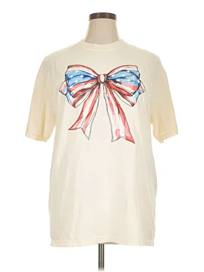 Pre-owned Comfort Colors Short Sleeve T-shirt In White