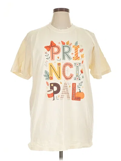 Pre-owned Comfort Colors Short Sleeve T-shirt In White