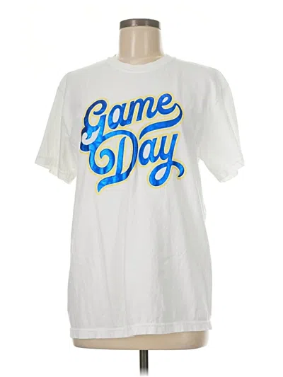 Pre-owned Comfort Colors Short Sleeve T-shirt In White