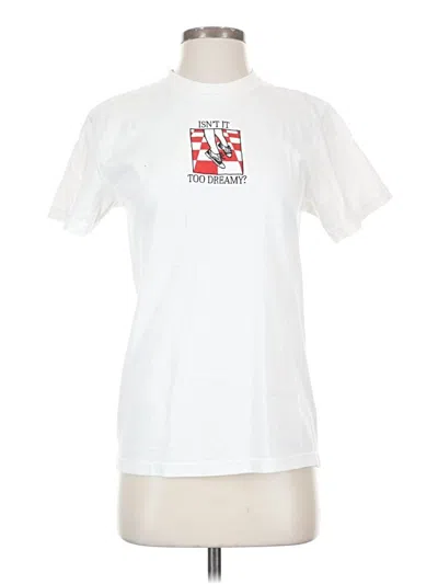 Pre-owned Comfort Colors Short Sleeve T-shirt In White