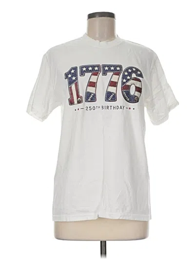 Pre-owned Comfort Colors Short Sleeve T-shirt In White