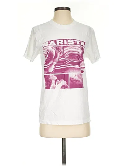 Pre-owned Comfort Colors Short Sleeve T-shirt In White