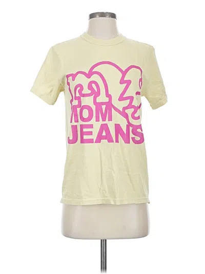 Pre-owned Comfort Colors Short Sleeve T-shirt In Yellow