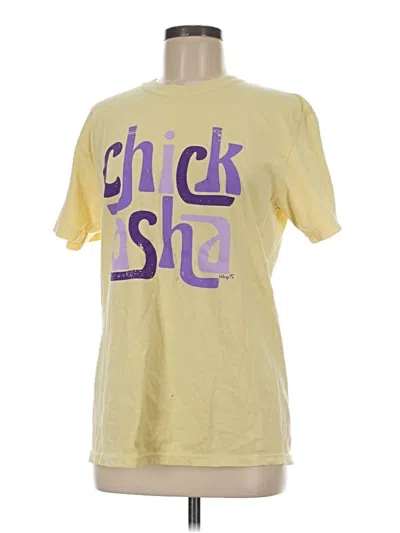 Pre-owned Comfort Colors Short Sleeve T-shirt In Yellow