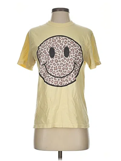 Pre-owned Comfort Colors Short Sleeve T-shirt In Yellow