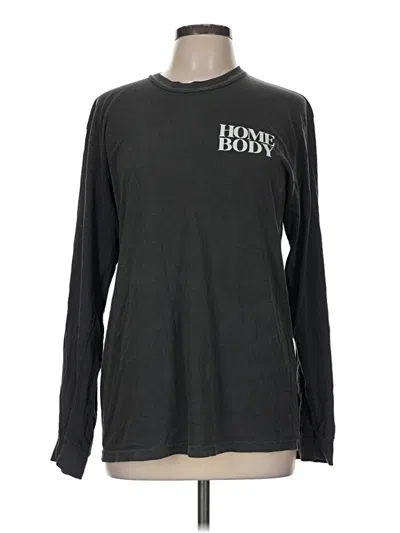 Pre-owned Comfort Colors Sweatshirt In Black