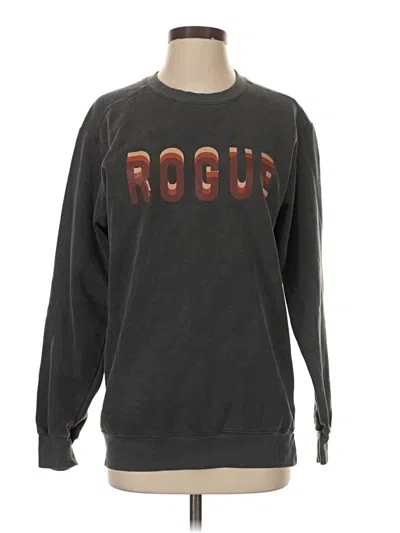 Pre-owned Comfort Colors Sweatshirt In Gray