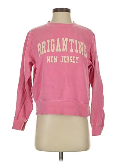 Pre-owned Comfort Colors Sweatshirt In Pink