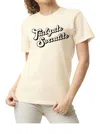 Comfort Colors Tailgate Socialite Graphic Tee In Beige