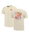 Comfort Colors Women's Natural Clemson Tigers Coquette T-shirt