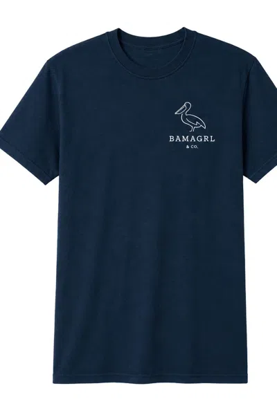 Comfort Colors Women's Shrimply Irresistible Shrimp Tee In Navy In Blue