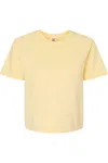 Comfort Colors Women´s Heavyweight Boxy T-shirt In Yellow