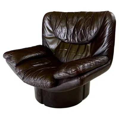 Pre-owned Comfort, Italy Il Poltrone Lounge Chair By T. Ammannati & G.p. Vitelli For  1973 In Black