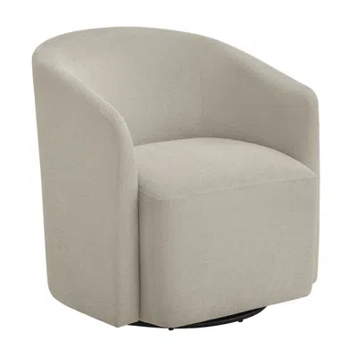 Comfort Pointe Amhurst Sea Oat Swivel Barrel Chair