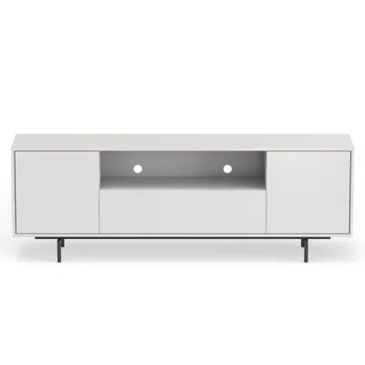 Comfort Pointe Avichi White Laminate 3 Door Tv Console