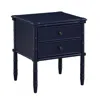 Comfort Pointe Ellison 2 Drawer Nightstand - Midnight Blue