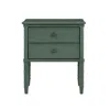 Comfort Pointe Ellison 2 Drawer Nightstand - Vintage Green