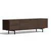 Comfort Pointe Graysen Walnut Laminate 4 Door Tv Console In Brown