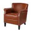 Comfort Pointe Holly Caramel Club Chair In Brown